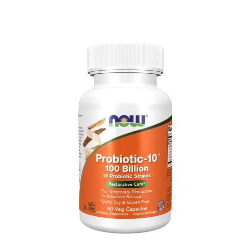 Now Foods Probiotic-10 100 Billion (60 Veg Cápsula)