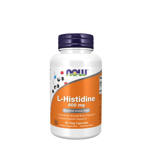 Now Foods L-Histidine 600 mg (60 Veg Cápsula)