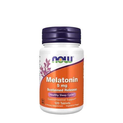 Now Foods Melatonin 5 mg Sustained Release (120 Tableta)