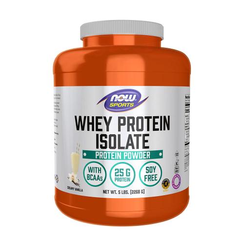 Now Foods Whey Protein Isolate (2268 g, Vainilla Cremosa)