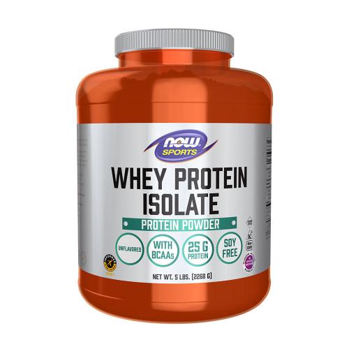 Now Foods Whey Protein Isolate (2268 g, Sin Sabor)