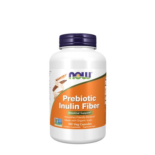 Now Foods Prebiotic Inulin Fiber (180 Veg Cápsula)