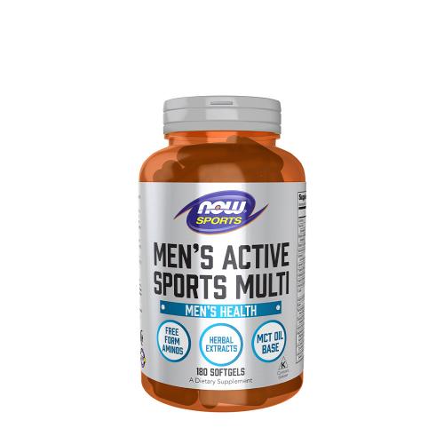 Now Foods Men's Active Sports Multi (180 Cápsula blanda)