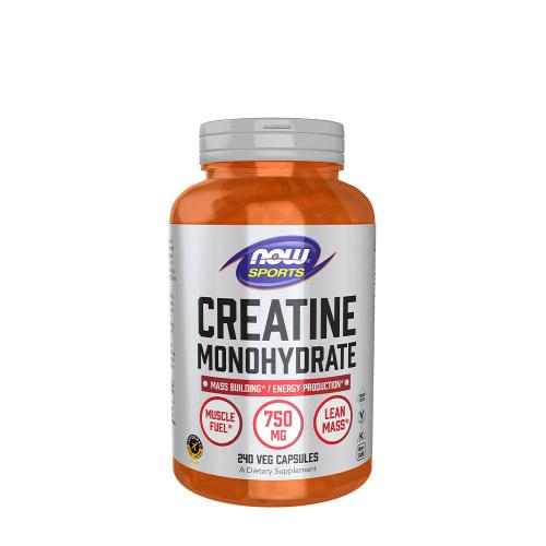 Now Foods Creatine Monohydrate 750 mg (240 Veg Cápsula)