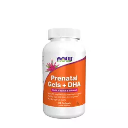 Now Foods Prenatal Gels + DHA Softgels (180 Cápsula blanda)
