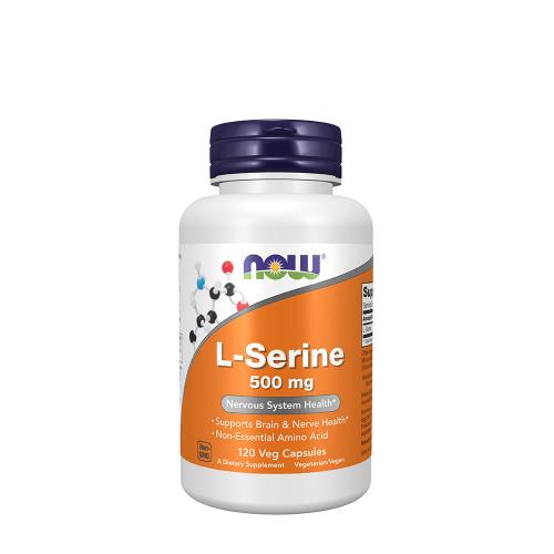 Now Foods L-Serine 500 mg (120 Cápsula)