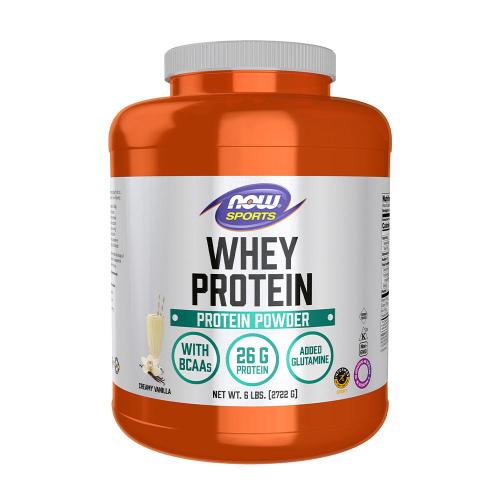 Now Foods Whey Protein (2722 g, Vainilla Cremosa)