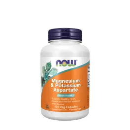 Now Foods Magnesium & Potassium Aspartate (120 Veg Cápsula)
