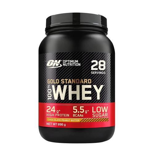 Optimum Nutrition Gold Standard 100% Whey™ (900 g, Mantequilla de Maní con Chocolate)