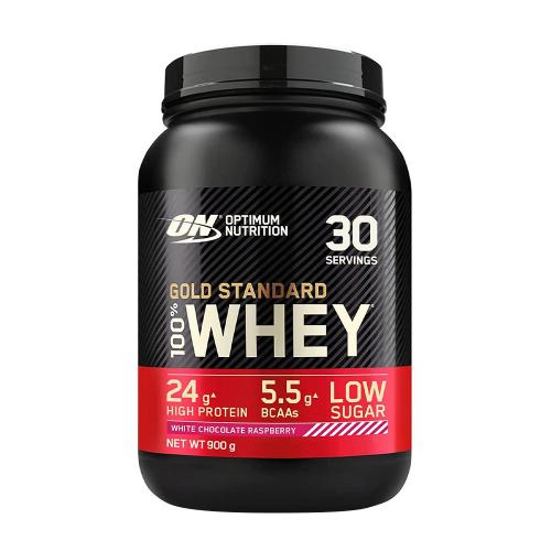 Optimum Nutrition Gold Standard 100% Whey™ (900 g, Chocolate Blanco y Frambuesa)