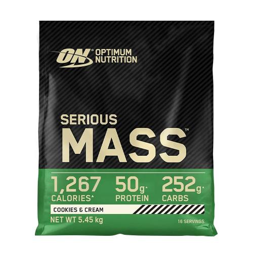 Optimum Nutrition Serious Mass (5,45 kg, Galleta de Chocolate y Crema)