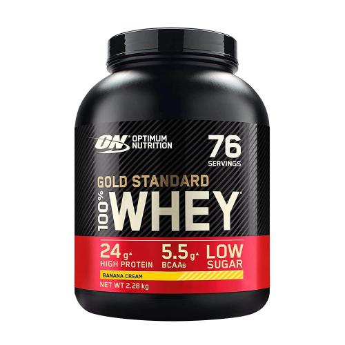 Optimum Nutrition Gold Standard 100% Whey™ (2.27 kg, Plátano Cremoso)