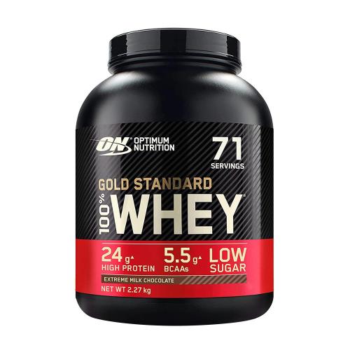 Optimum Nutrition Gold Standard 100% Whey™ (2.27 kg, Chocolate con Leche Extremo)