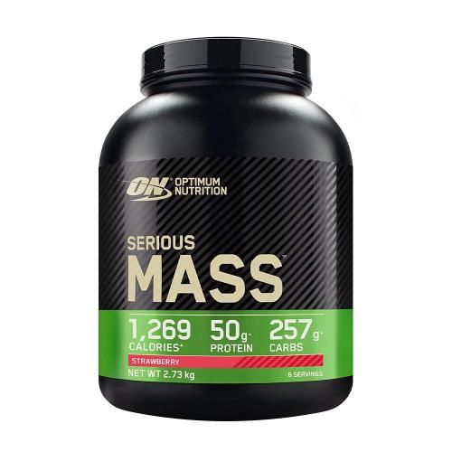 Optimum Nutrition Serious Mass (2,73 kg, Fresa)