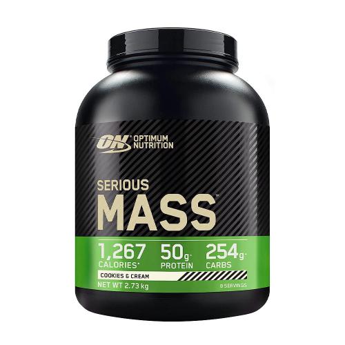 Optimum Nutrition Serious Mass (2,73 kg, Galleta de Chocolate y Crema)