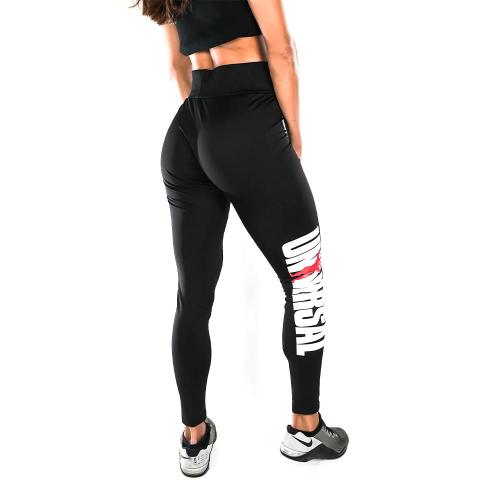 Universal Nutrition Ladies Yoga Pants (L, Negro)