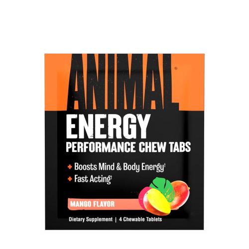 Universal Nutrition Animal Energy Chews (4 tableta masticable, Mango)