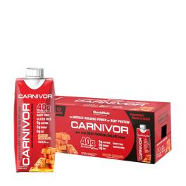   MuscleMeds Carnivor RTD Beef Protein Shake (12 Paquete, Caramelo Salado)