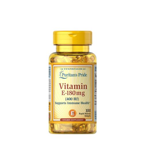 Puritan's Pride Vitamin E-400 IU (100 Cápsula blanda)