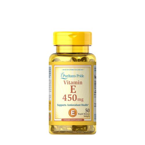 Puritan's Pride Vitamin E-1000 IU (50 Cápsula blanda)