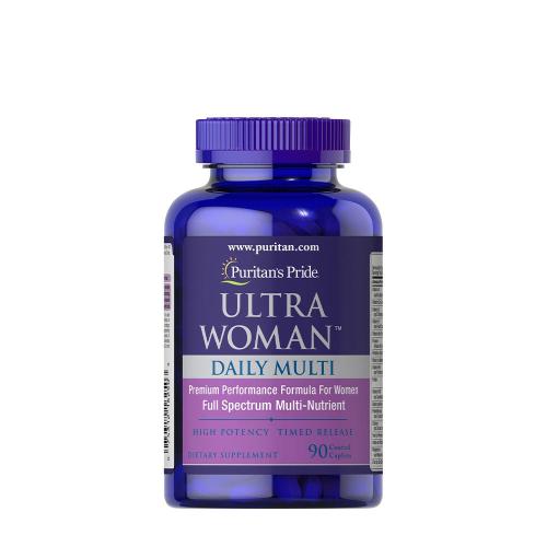 Puritan's Pride Ultra Woman Daily Multi Timed Release (90 Cápsula)