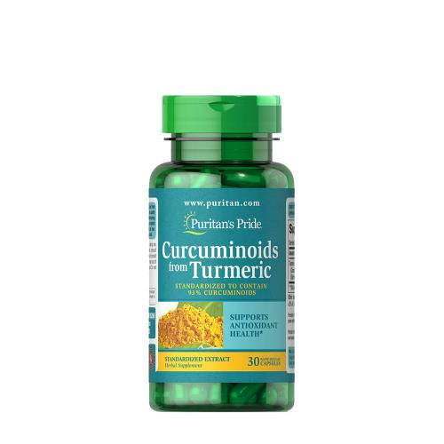 Puritan's Pride Turmeric Curcumin Standardized Extract 500 mg (30 Cápsula)