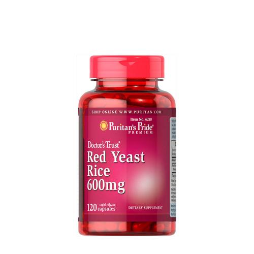 Puritan's Pride Red Yeast Rice 600 mg (120 Cápsula)