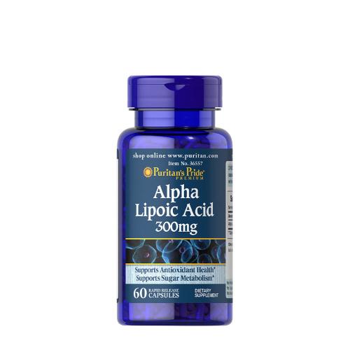 Puritan's Pride Alpha Lipoic Acid 300 mg (60 Cápsula)