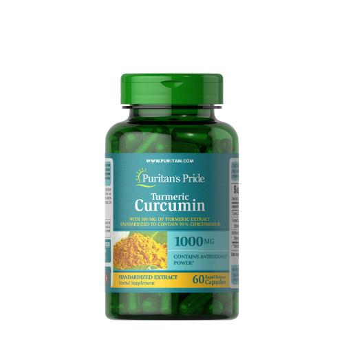 Puritan's Pride Turmeric Curcumin 1000 mg with Bioperine 5 mg (60 Cápsula)