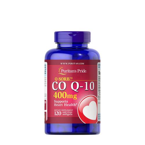 Puritan's Pride Q-Sorb™ CO Q-10 400 mg (120 Cápsula blanda)