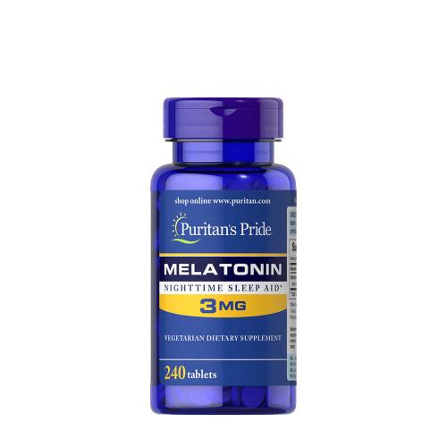 Puritan's Pride Melatonin 3 mg (240 Tableta)