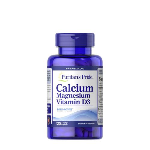 Puritan's Pride Calcium Magnesium with Vitamin D  (120 Cápsula)