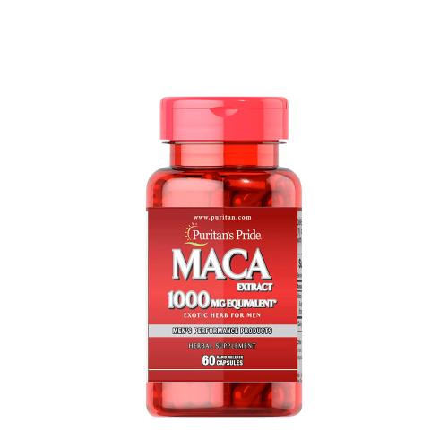 Puritan's Pride Maca 1000 mg Exotic Herb for Men (60 Cápsula)