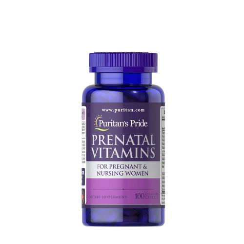 Puritan's Pride Prenatal Vitamins (100 Cápsula recubierta)