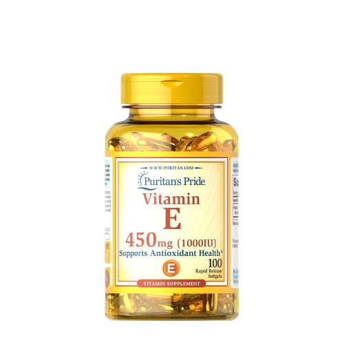 Puritan's Pride Vitamin E-1000 IU (100 Cápsula blanda)