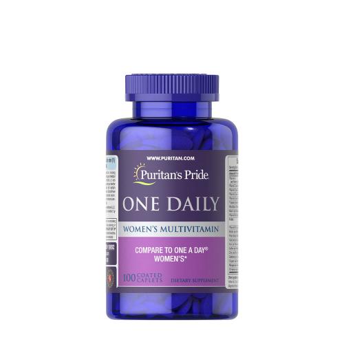 Puritan's Pride One Daily Women's Multivitamin with Zinc (100 Cápsula)