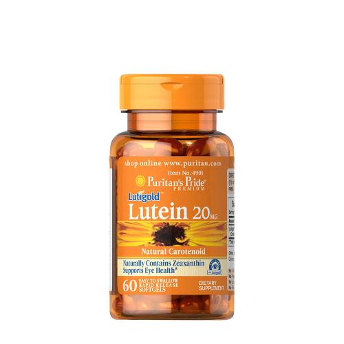 Puritan's Pride Lutein 20MG With Zeaxanthin (60 Cápsula blanda)