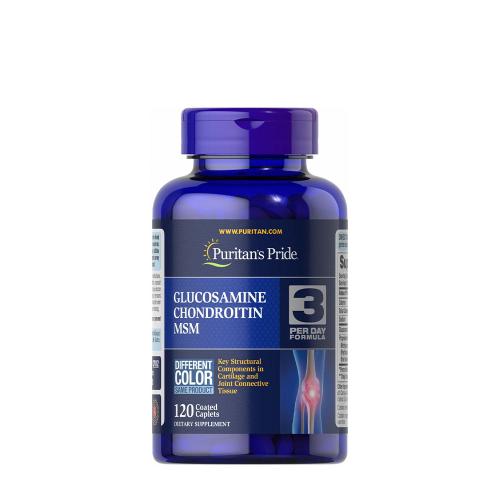 Puritan's Pride Glucosamine, Chondroitin And MSM (120 Cápsula)