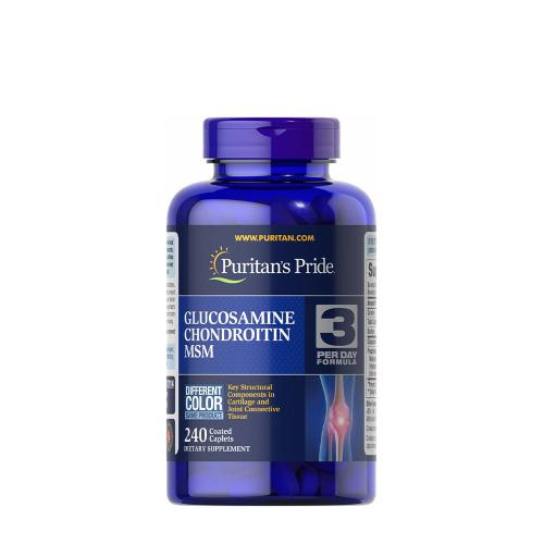 Puritan's Pride Glucosamine, Chondroitin And MSM (240 Cápsula )