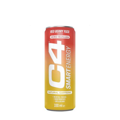 Cellucor Smart Energy Drink (330 ml, Bayas rojas Yuzu)