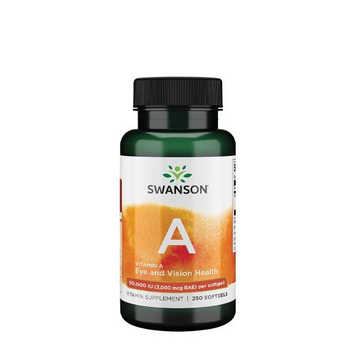 Swanson Vitamin A (250 Cápsula blanda)