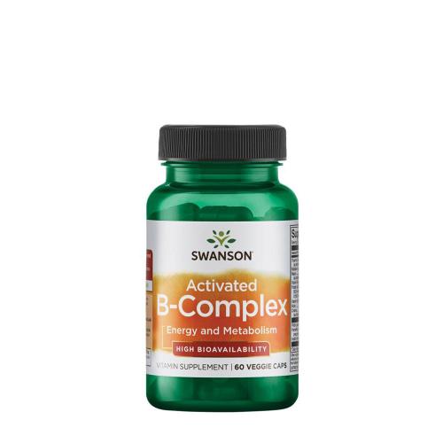 Swanson Activated B-Complex High Bioavailability (60 Veggie Cápsula)