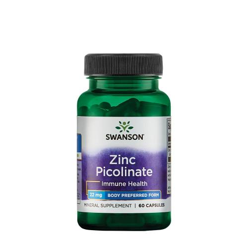 Swanson Zinc Picolinate - Body Preferred Form 22 mg (60 Cápsula)