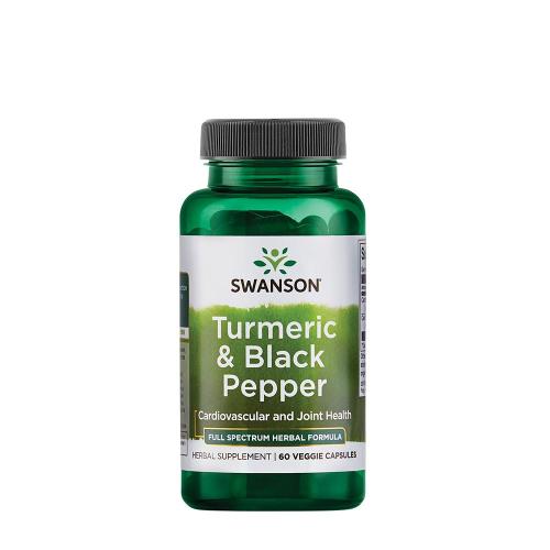 Swanson Turmenic & Black Pepper (60 Cápsula)