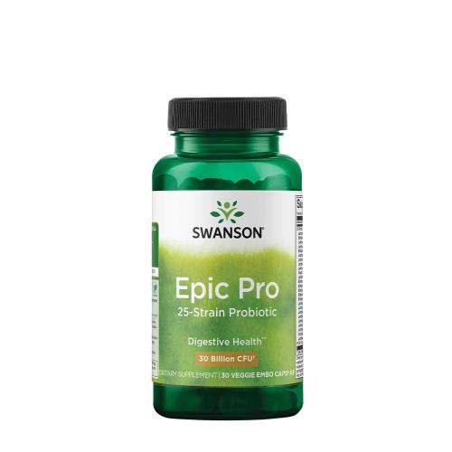 Swanson Epic Pro 25-Strain Probiotic 30 BILLION CFU (30 Veg Cápsula)