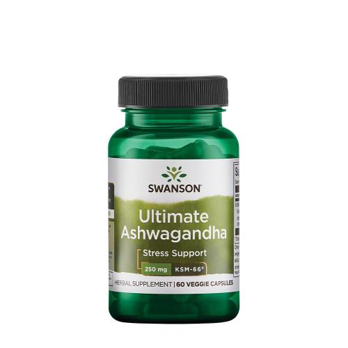 Swanson Ultimate Ashwagandha - KSM-66 250 MG (60 Veg Cápsula)