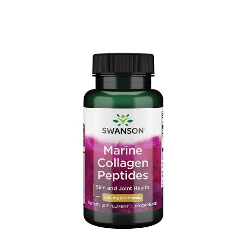 Swanson Type I Hydrolyzed Marine Collagen Peptides 400 MG (60 Cápsula)