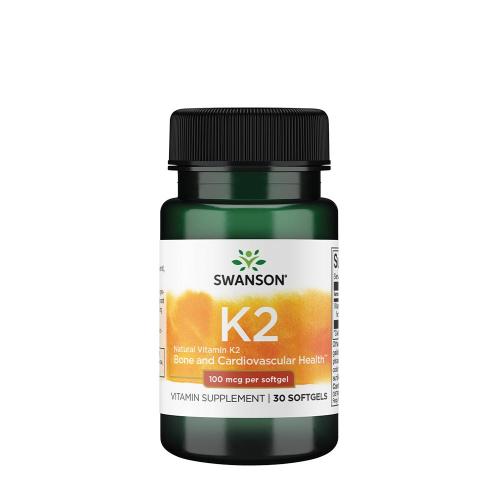 Swanson Vitamin K2 - Natural (30 Cápsula blanda)