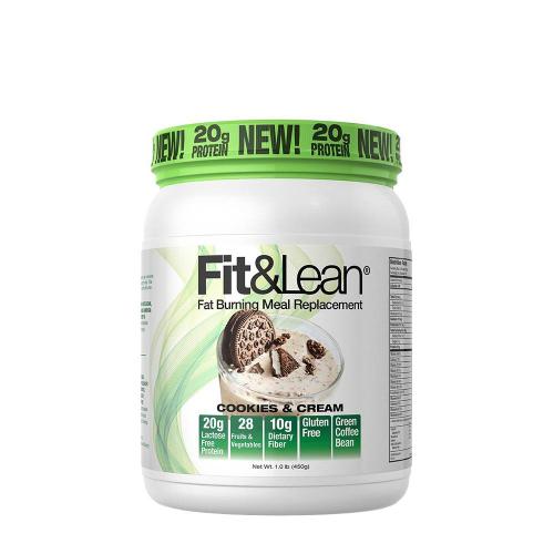 Fit & Lean Meal Replacement (453 g, Galleta de Chocolate y Crema)