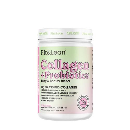 Fit & Lean Collagen Probiotics (358 g, Sin Sabor)